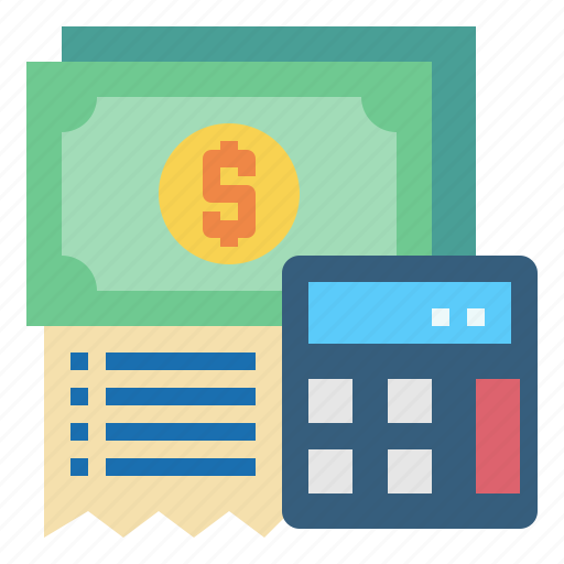 Bill, calculator, invoice, money, payment, receipt icon - Download on Iconfinder