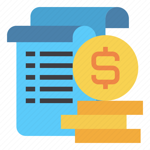 Bill, coin, currency, invoice, money, payment icon - Download on Iconfinder