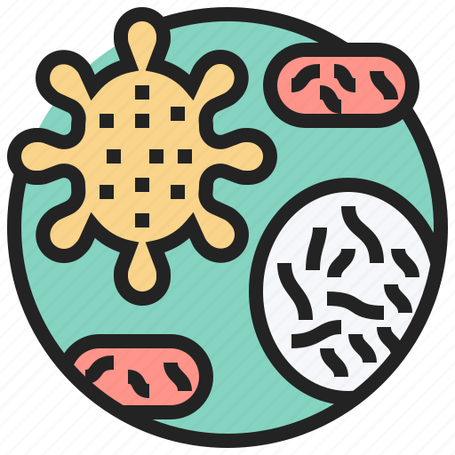 Bacteria, germ, microbiology, microorganism, microscope icon - Download on Iconfinder