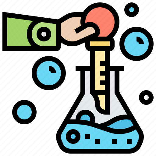 Chemical, dropper, flask, laboratory, liquid icon - Download on Iconfinder