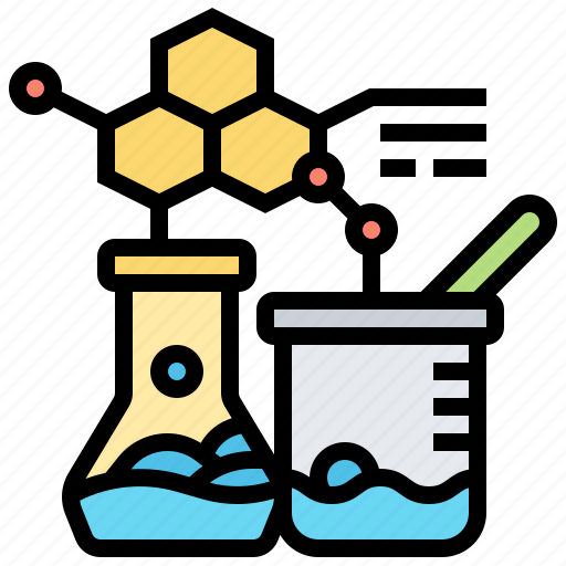 Beaker, biotechnology, chemistry, flask, formula icon - Download on Iconfinder