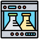 flasks, laboratory, machine, orbital, shaker
