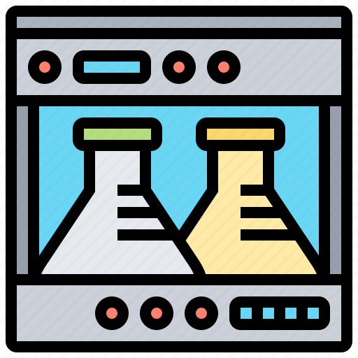 Flasks, laboratory, machine, orbital, shaker icon - Download on Iconfinder