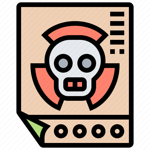 Danger, hazard, lethal, radiation, warning icon - Download on Iconfinder