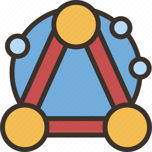 Atom, physics, electron, particle, scientific icon - Download on Iconfinder