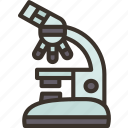 microscope, magnify, science, laboratory, instrument