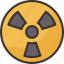 radiation, radioactive, atomic, danger, warning 
