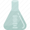flask, laboratory, analysis, research, glassware