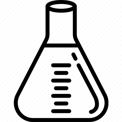 Flask, laboratory, analysis, research, glassware icon - Download on Iconfinder
