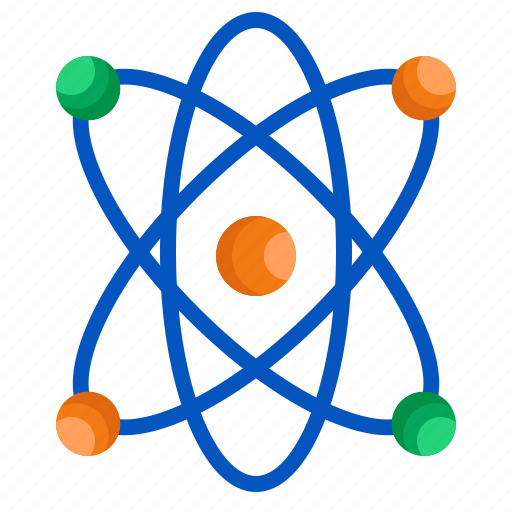 Atom, science, chemistry, nuclear, atomic, electron icon - Download on Iconfinder