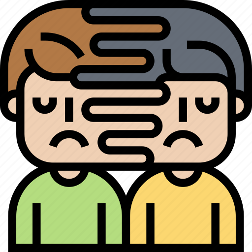 Cloning, identical, conjoined, twins, duplicate icon - Download on Iconfinder