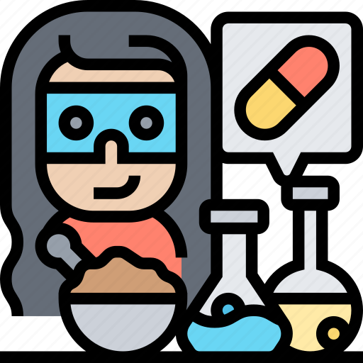 Drug, design, invention, medication, pharmaceutical icon - Download on Iconfinder
