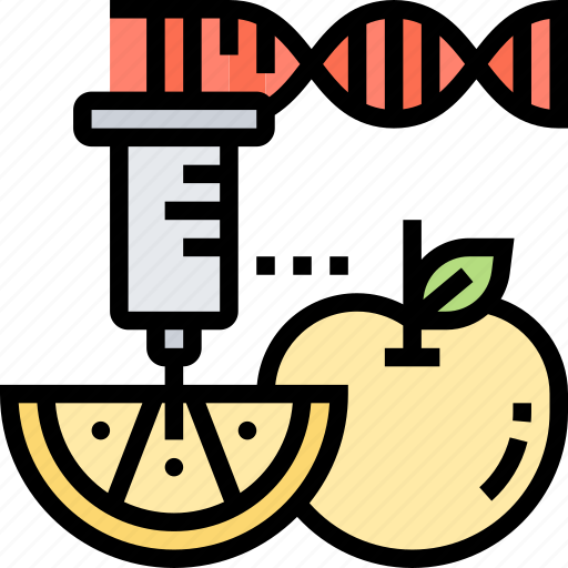 Gmo, food, genetic, modify, fruits icon - Download on Iconfinder