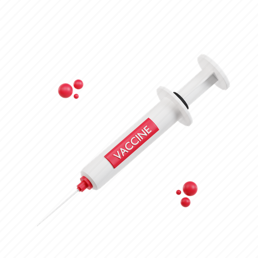 Syringe, injection, vaccine, medical, medicine, healthcare, vaccination 3D illustration - Download on Iconfinder