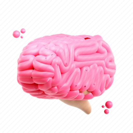 Brain, mind, idea, intelligence, thinking, head, creative 3D illustration - Download on Iconfinder