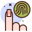 finger, print, safety, technology, authenticate, verify 