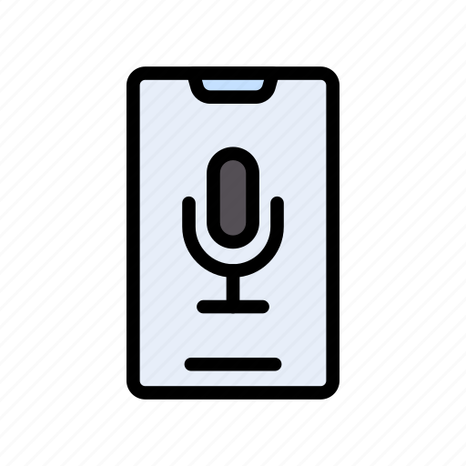 Recorder, voice, mike, phone, mobile icon - Download on Iconfinder