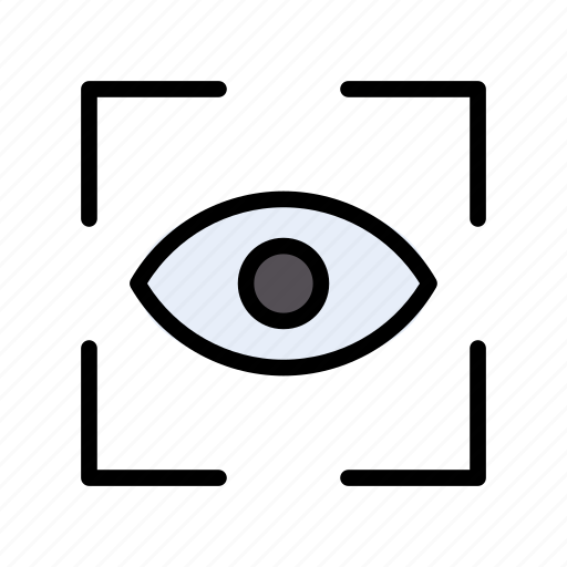 Eye, protection, biometric, security, scan icon - Download on Iconfinder