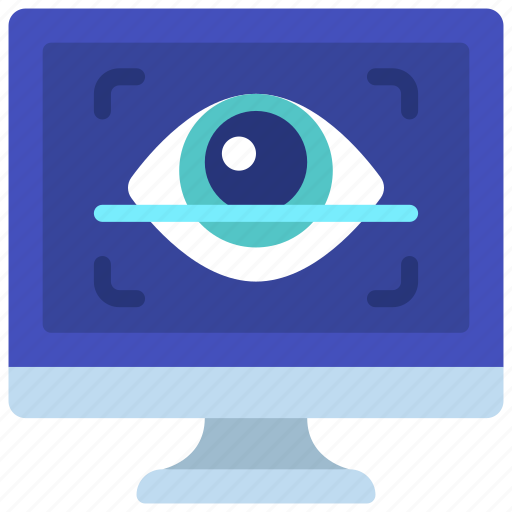 Retina, scan, computer, eye, scanning icon - Download on Iconfinder