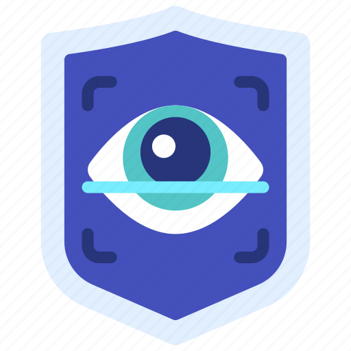 Retina, scan, shield, biometrics, eye, secure icon - Download on Iconfinder