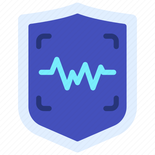 Voice, recognition, shield, biometrics, security icon - Download on Iconfinder