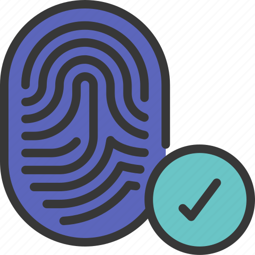 Thumb, print, correct, biometrics, okay icon - Download on Iconfinder
