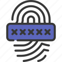 thumb, print, passcode, biometrics, security