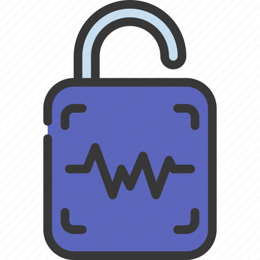Voice, recognition, lock, unlock, biometrics icon - Download on Iconfinder