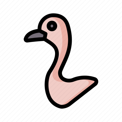 Ostrich, bird, avatar, animal, wildlife icon - Download on Iconfinder