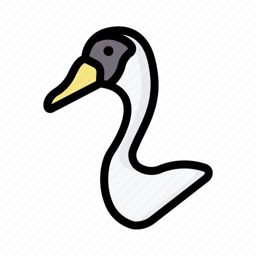 Swan, bird, avatar, animal, wildlife icon - Download on Iconfinder