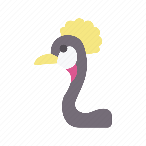 Crane, bird, avatar, animal, wildlife icon - Download on Iconfinder