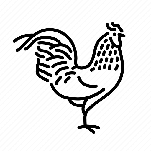 Animal, animals, bird, cock, farm, rooster icon - Download on Iconfinder