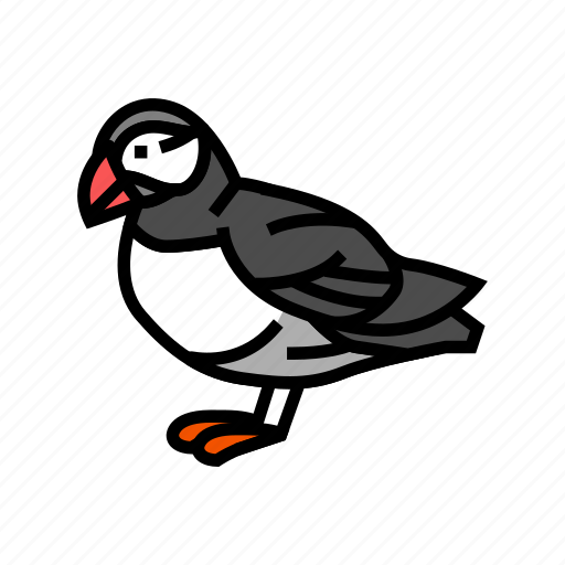 Atlantic, puffin, bird, exotic, animal, nature icon - Download on Iconfinder