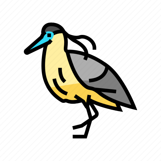 Capped, heron, bird, exotic, animal, nature icon - Download on Iconfinder