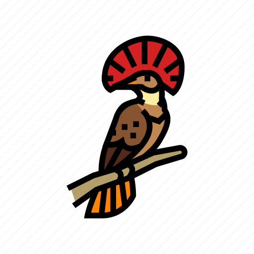 Royal, flycatcher, bird, exotic, animal, nature icon - Download on Iconfinder