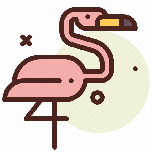Animal, flamingo, vertebrates, zoo icon - Download on Iconfinder