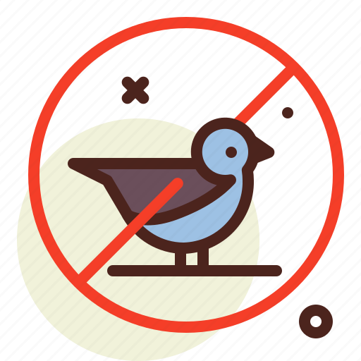 Animal, bird, no, vertebrates, zoo icon - Download on Iconfinder