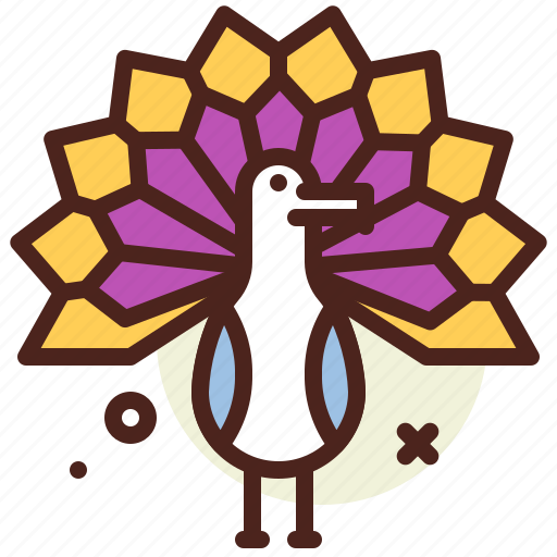 Animal, peacock, vertebrates, zoo icon - Download on Iconfinder