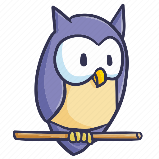 Owl, bird, animal, nature, ecology, environment, tree icon - Download on Iconfinder