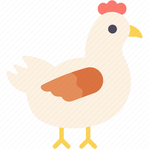 Chicken, hen, animals, bird, animal, wildlife icon - Download on Iconfinder