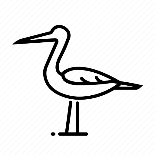 Silhouette, nature, bird, animal, flock, stork icon - Download on Iconfinder