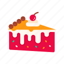 - slice of cake, sweet, piece-of-cake, food, delicious, tasty, cake, bakery