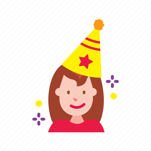 Birthday, child, party, girl, female, christmas, happy icon - Download on Iconfinder