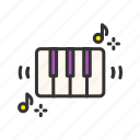 - piano, music, instrument, keyboard, audio, sound, play, device