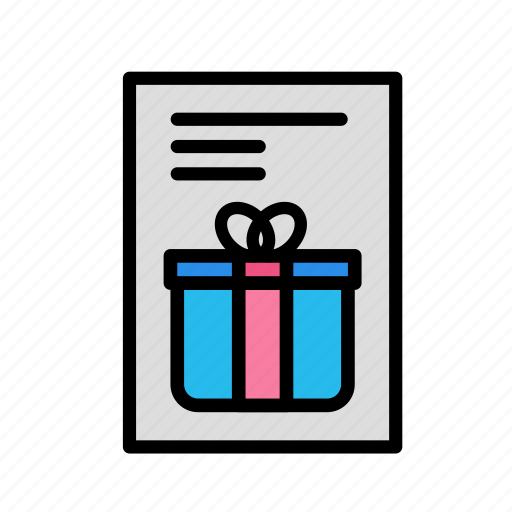Birthday, decorpresents, gift, list, party icon - Download on Iconfinder