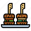 burger, fast, food, restaurant 