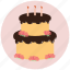 birthday, cake, candle, celebrate, food, holiday 