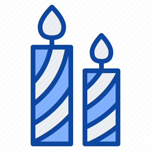 Candle, christmas, birthday, decoration icon - Download on Iconfinder