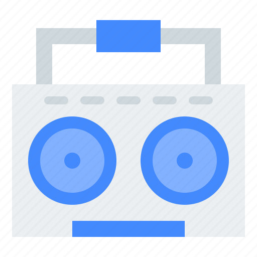 Boombox, music, party, stereo icon - Download on Iconfinder
