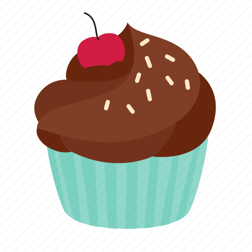 Birthday, chocolate, crumble, cupcake, dessert, sweet icon - Download on Iconfinder